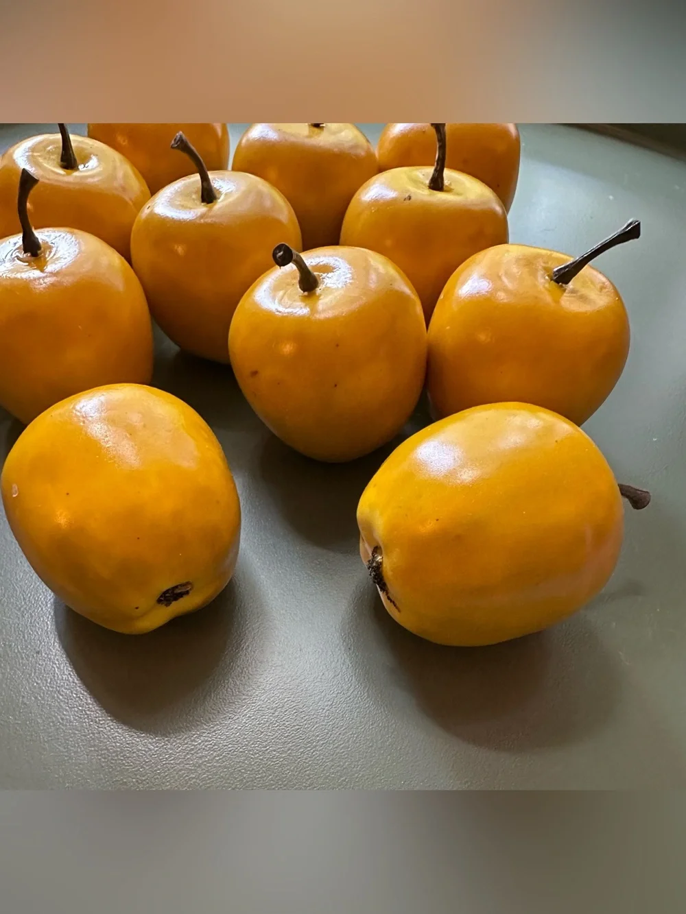 Collection of 13 apples • faux apples
